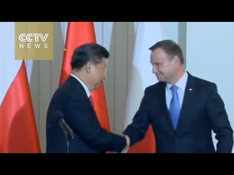China, Poland presidents hold joint press conference