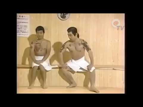 The food chain, Yakuza Sauna version - Japanese comedy show