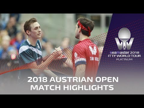 Timo Boll vs Liam Pitchford I 2018 ITTF Austrian Open Highlights (1/4)