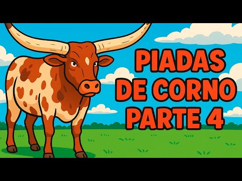 PIADAS ANIMADAS SOBRE CORNOS PARTE 4 - HUMORISTA THIAGO DIAS