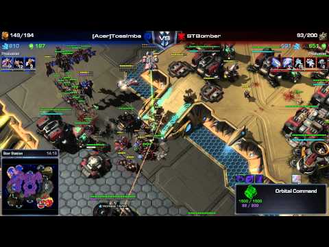 SC2 - WCS S2 Final - QF - Bomber vs Scarlett - Game 1
