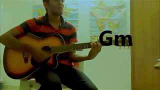 Aawari (shab) guitar chords easy (mithoon)