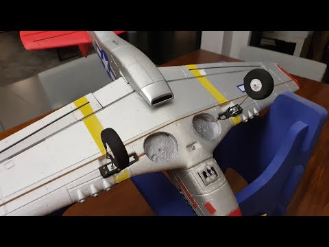 Volantex 750mm P51D Mustang with Retractable Landing Gear