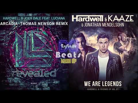 Hardwell ft. Luciana - Arcadia(Thomas Newson Remix) vs. We are Legends (Infinite Beats Mashup)