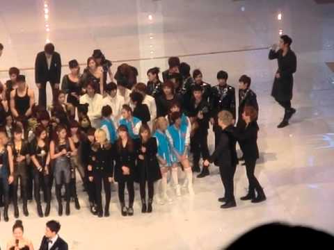 101230 KBS Gayo Daejun Ending (83line focus)