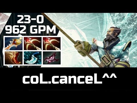 coL.canceL • Kunkka • 23-0 — Pro MMR Gameplay Dota 2