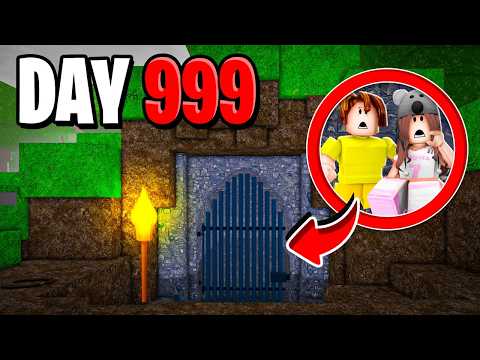 We Survived In A CAVE in 99 Nights In The Forest...