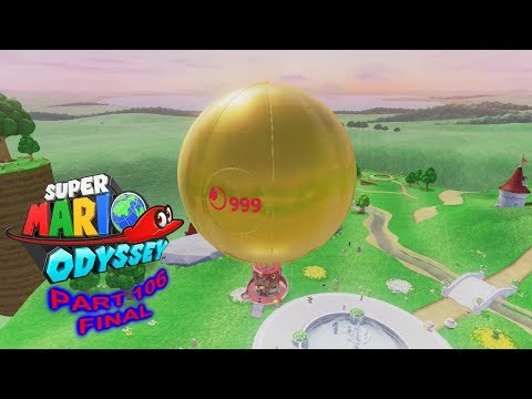 Super Mario Odyssey (Blind) Part 106 Final ~ And The Prize For Getting 999 Power Moons Is...