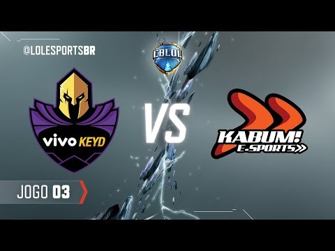 CBLoL 2018: Keyd x KaBuM (Jogo 3) | Fase de Pontos - 2ª Etapa