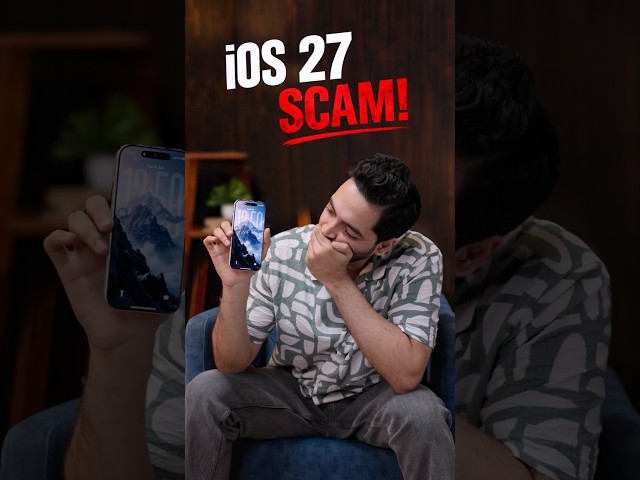 iOS 27 SCAM ?? #shorts