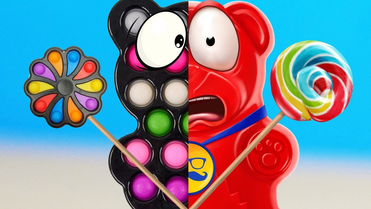 POP IT МОНСТР ЖЕЛЕЙНЫЙ МЕДВЕДЬ ВАЛЕРА