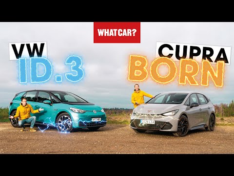NEW Cupra Born vs VW ID.3 review – what's the best small electric car? | What Car?