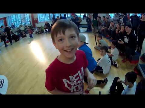 BBOY NATION 2019 - TOP Juniors: Tic-Tac vs Albert vs Green