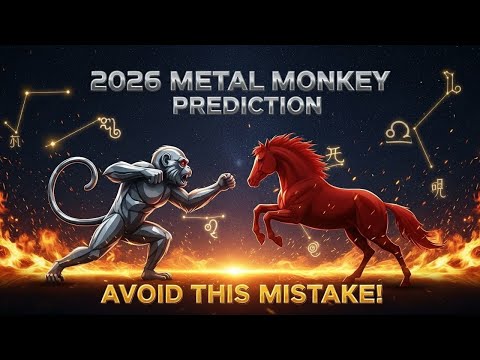 2026 Metal Monkey Horoscope | Secrets & Predictions Revealed (Chinese Zodiac Born 1980)