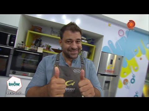 Arroz caldoso con chorizos receta de Dario Brugnoni