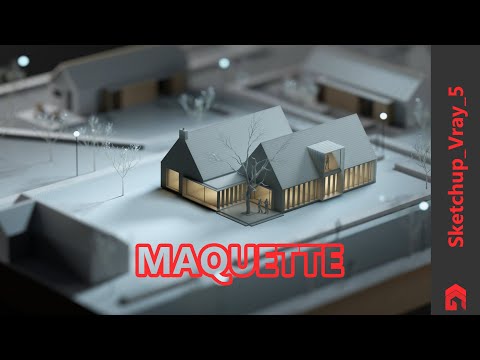 Sketchup Vray 5 Maquette