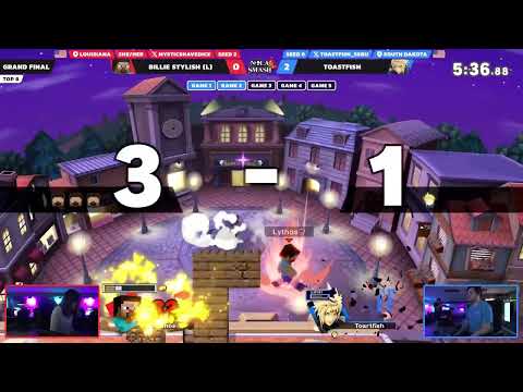 Billie Stylish (Steve) vs Toastfish (Cloud) - Grand Final - NOLA Smash Weekly #338