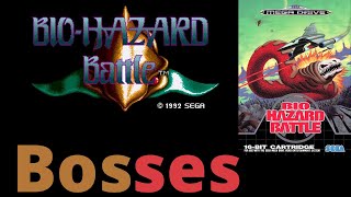 Bio Hazard Battle Bosses Mega Drive