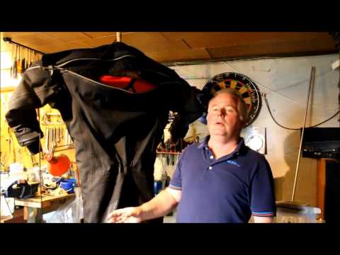 Dry suit drying