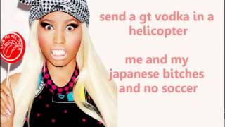Nicki Minaj ft. Parker - Hell Yeah LYRICS