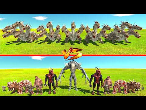 5x Hydra vs All Infernal Units! 😱 Animal Revolt Battle Simulator