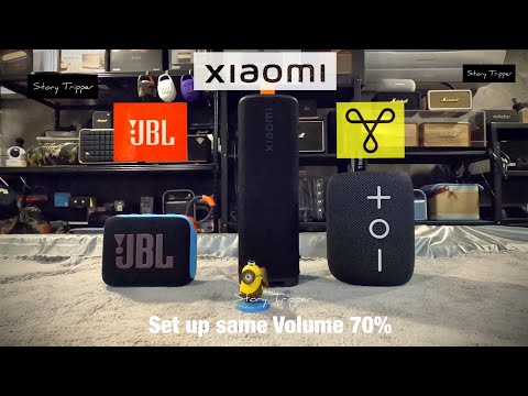 JBL GO 4 vs. XIAOMI SOUND OUTDOOR vs. TRIBIT STORMBOX MINI