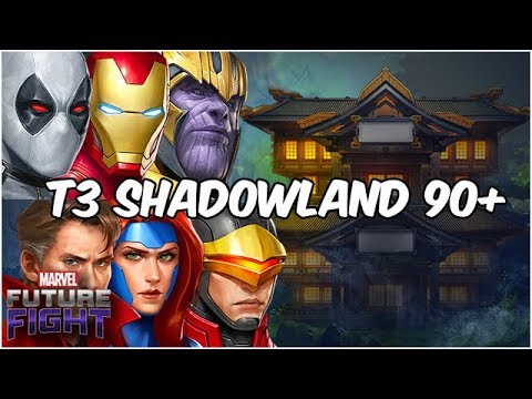 ALL T3 SOLO VS SHADOWLAND STAGES 80-95 (MAGNETO OP?!) - Marvel Future Fight