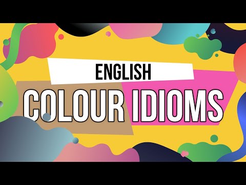 ENGLISH COLOUR IDIOMS + EXERCISE | HOW TO ENGLISH | master your vocabulary!