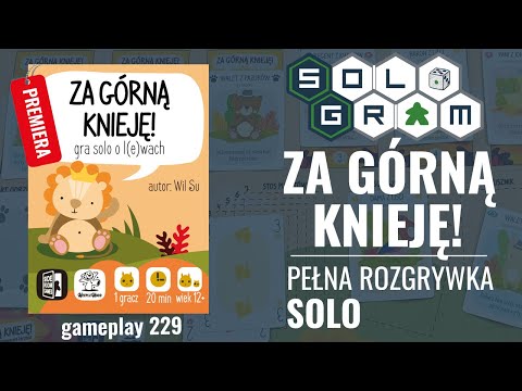 Za Górną Knieję! | pełna rozgrywka solo | zasady gry