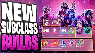 Destiny Added A NEW SUBCLASS... (NEW BUILDS)
