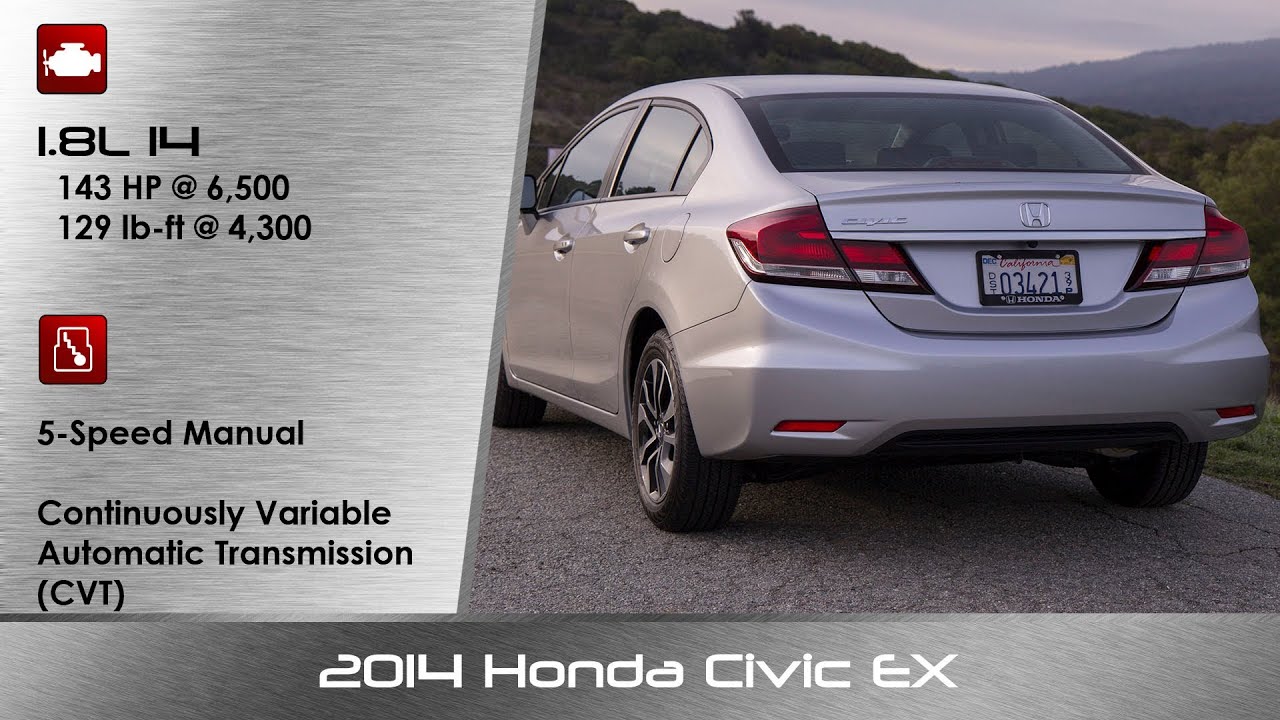 2014 / 2015 Honda Civic EX Review and Road Test