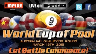 preview picture of video 'World Cup Of Pool Australian Qualifying 2015'
