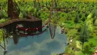 RCT3 - Vulture Roller Coaster - POV