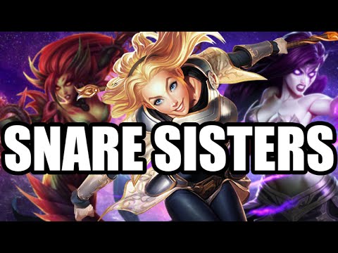 Liên Minh Huyền Thoại: 3 chị em đi trói =))) thế này sao đỡ