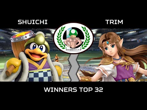 Mashito Cup | Winners Top 32 - Shuichi (King Dedede) Vs.  Trim (Zelda, Pyra/Mythra)