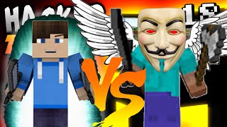 Minecraft HACKER TROLLING - KILL AURA HACK VS FLY HACK!! - Ep. 18 ( Minecraft 1.8 Hacks )