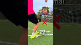 Download lagu How To Shoot Like Yamal & Ronaldo ⚽⚡ #shorts mp3