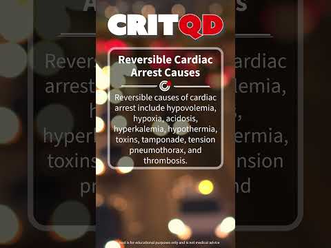 Reversible Cardiac Arrest Causes