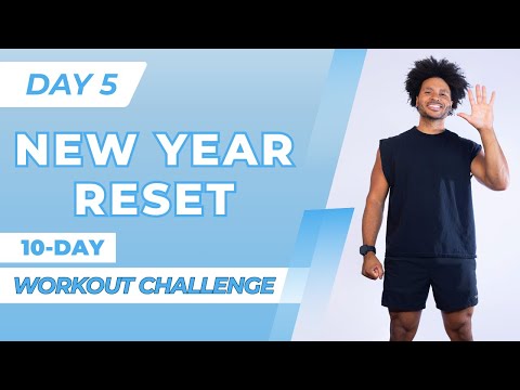 Day 5: NEW YEAR RESET 10-Day Workout Challenge | Deep Core Workout | Fat Burning Workouts For Women