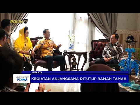 POLRI LAKUKAN ANJANGSANA KEPADA JENDERAL POLISI (PURN) SUTARMAN SAMBUT HARI BHAYANGKARA KE-79