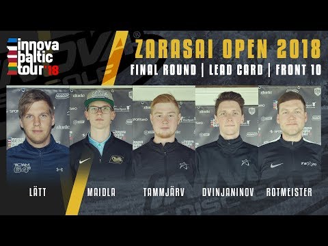 Innova Baltic Tour 2018, Zarasai Open, RD3/F10 - Lätt, Maidla, Tammjärv, Dvinjaninov, Rotmeister