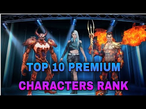 Top 10 Premium Characters Rank - Marvel Future Fight