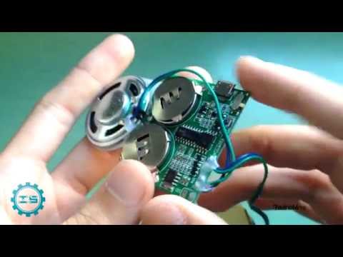 DIY Module for greeting cards 4Mb Micro USB - Courtesy of ICStation