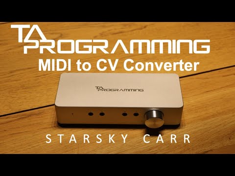 Using Vintage Synths with a DAW using TA Programming MIDI to CV Converter: Setup, Demo & Review