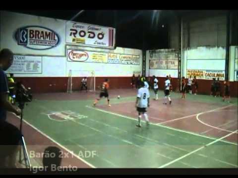 Gols - Final Copa da Liga 2014 - Liga Futsal Trirriense - Barão x ADF
