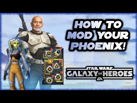 How To Mod Your Phoenix Team in Star Wars Galaxy of Heroes!