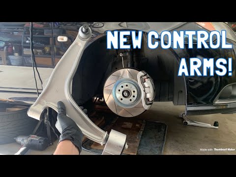 2003+ Saab 9-3 Lower Control Arm Replacement!