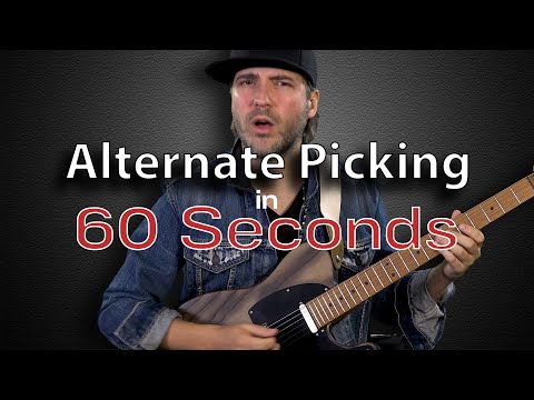 Alternate Picking in 60 Seconds with Andy Wood