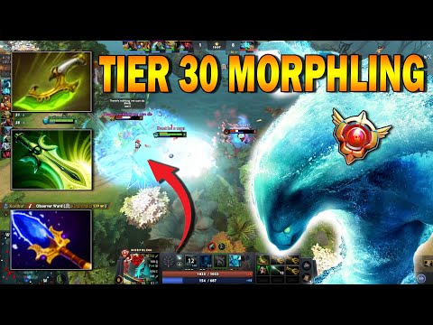 DOTA 2 - Morphling Tier 30 VS. Yatoro (Raddan) ANti-Mage Tier 30 | The Battle Of Carry God