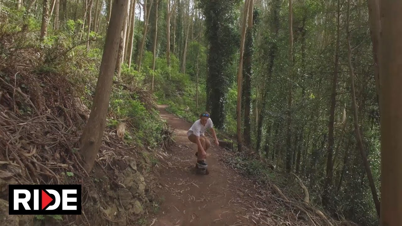 Patinando un bosque, con Tyler Quigley
